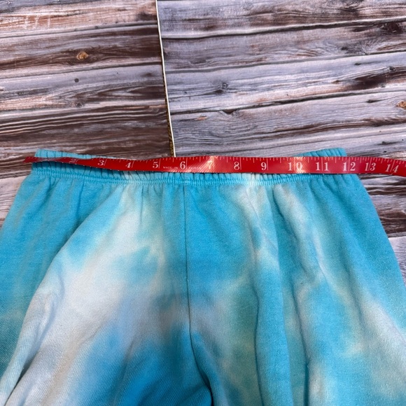 Spiritual Gangster Perfect Tie Dye Jersey Knit Ankle Jogger Sweatpants Blue Sz S - Picture 8 of 10